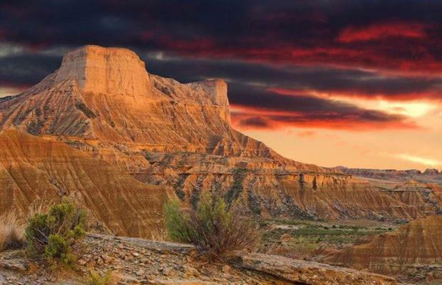 Casa Junto Al Parque Natural De Las Bardenas Sádaba Exteriér fotografie